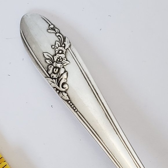 Oneida Other - Oneida Queen Bess II Silverplate Silver Plate Round Gumbo Soup Spoon